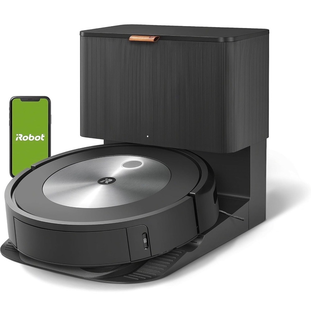 iRobot Roomba j7+ j755920 Self-Emptying Robot Vacuum Cleaner Black